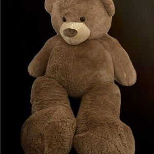 6 ft Brown Plush Teddy Bear
